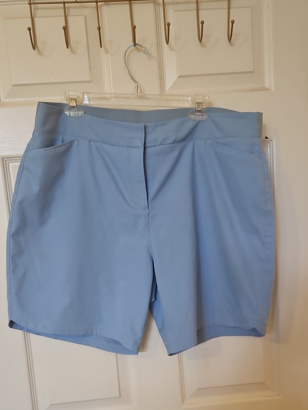 Puma Women's Light Blue Golf Shorts